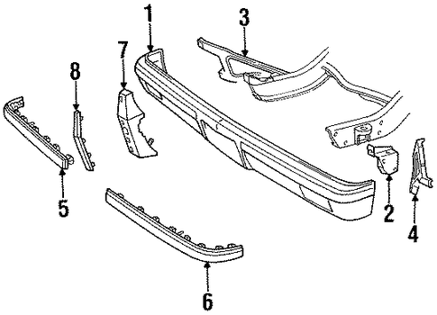 R3500 Pickup BUMPER & COMPONENTS - FRONT