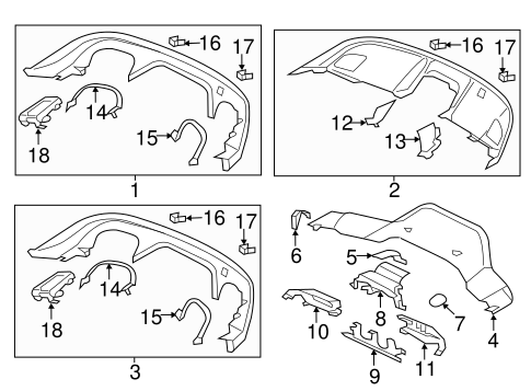 F-Type BUMPER & COMPONENTS - REAR 3