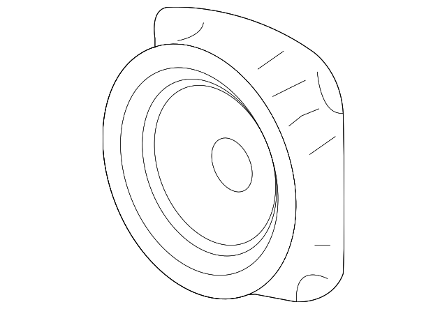 25885238 Деталь FRONT DR SPEAKER, LEFT
