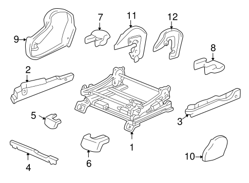 BODY/TRACKS & COMPONENTS for 2002 Toyota Tundra #2