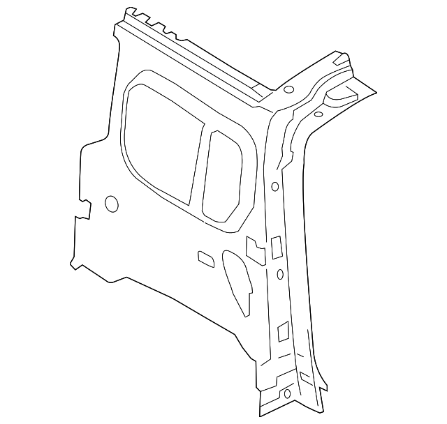 DT1Z-1727791-G Деталь INNER PANEL, LEFT