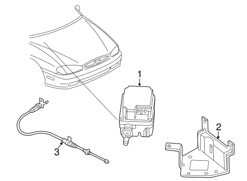 Cruise Control System for 2000 Kia Spectra #0