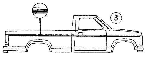 F-350 STRIPE TAPE