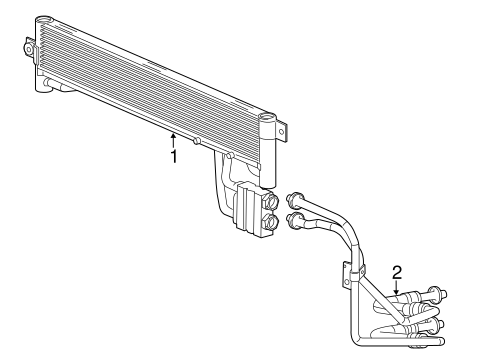 Cherokee TRANS OIL COOLER