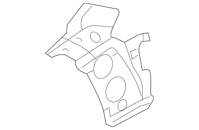 AG1Z-16D118-A REAR REINF, RIGHT