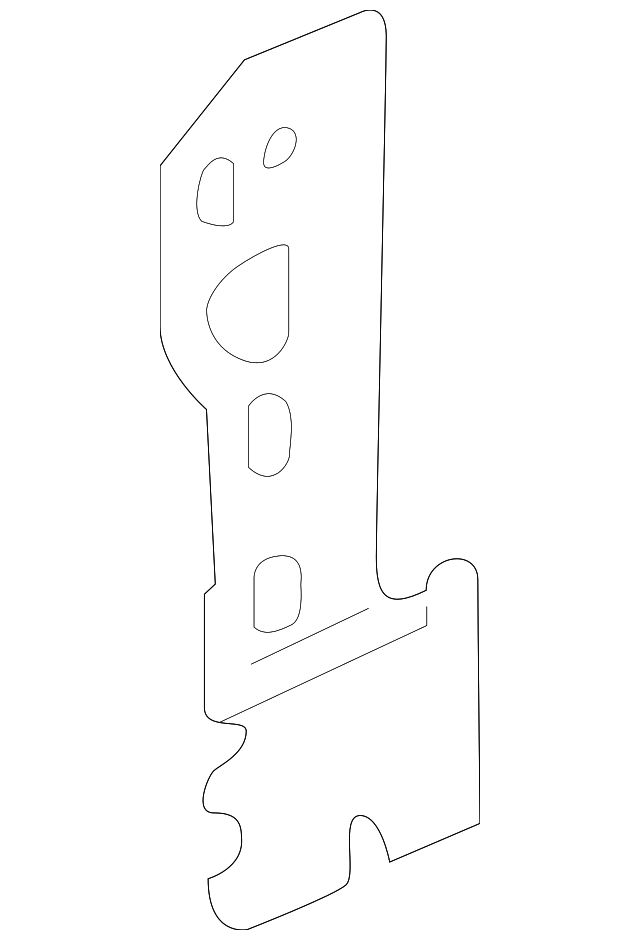 1S4Z5402509BA Деталь LOWER REINF, LEFT