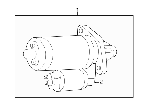 ELECTRICAL/STARTER for 2006 Toyota Land Cruiser #1