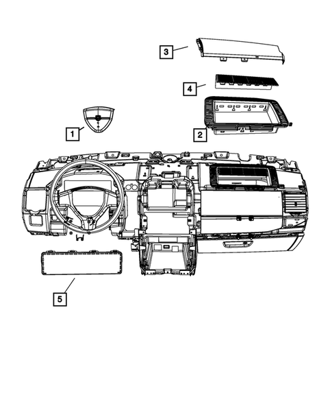 Air Bags for 2013 Chrysler Town & Country #0