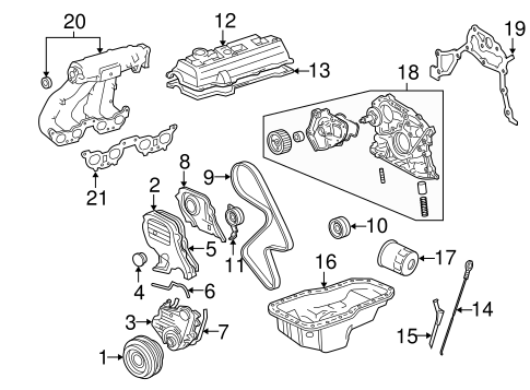 ENGINE/ENGINE PARTS for 2000 Toyota Solara #1