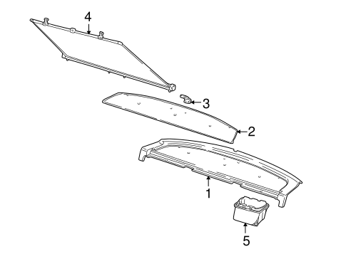 XJR INTERIOR TRIM - REAR BODY