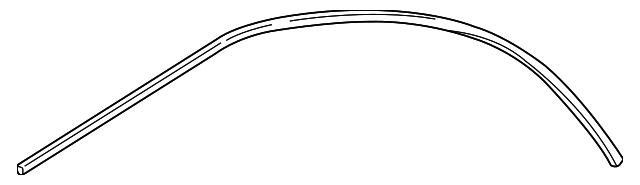 XW4Z5451823AA Деталь WEATHERSTRIP, LEFT