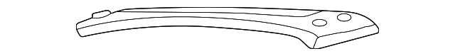XW4Z5442220AA Деталь REAR HEADER
