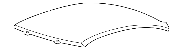 XW4Z5450202AB Деталь ROOF PANEL