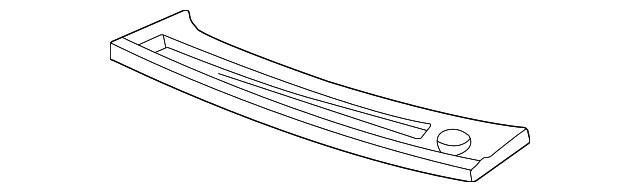 XW4Z5403418AA Деталь W'SHIELD HEADER