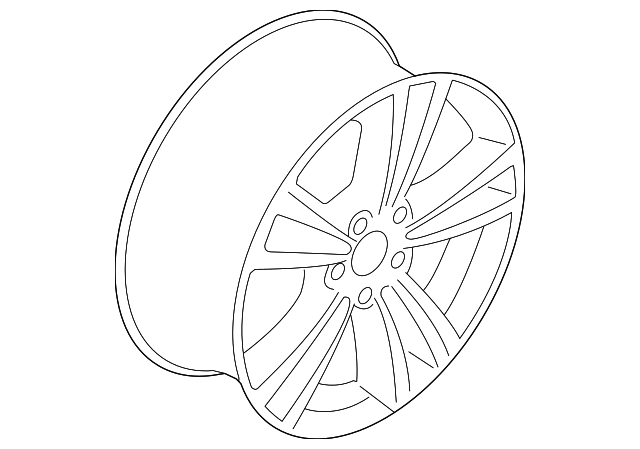 BA5Z-1007-C WHEEL, ALLOY