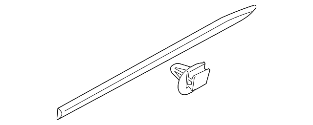 30698453 Деталь LOWER MOLDING, LEFT