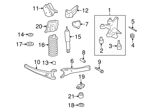 Front Suspension/Suspension Components for 2011 Ford F-250 Super Duty #3