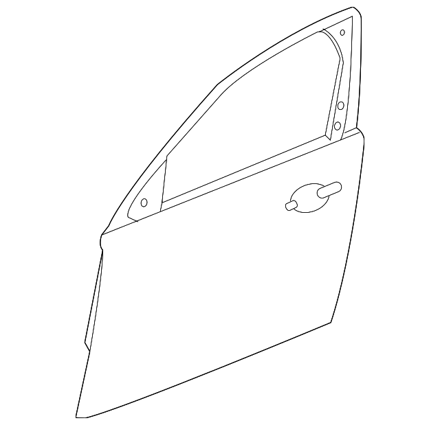 C2D24178 Деталь DOOR SHELL, LEFT