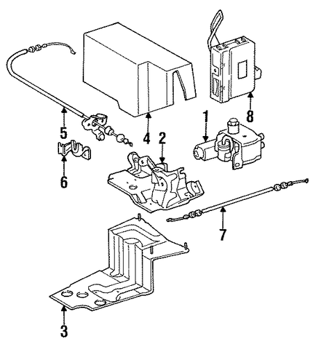 FUEL SYSTEM/CRUISE CONTROL for 1996 Toyota Camry #1
