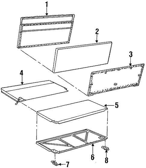 Taurus REAR SEAT COMPONENTS 4