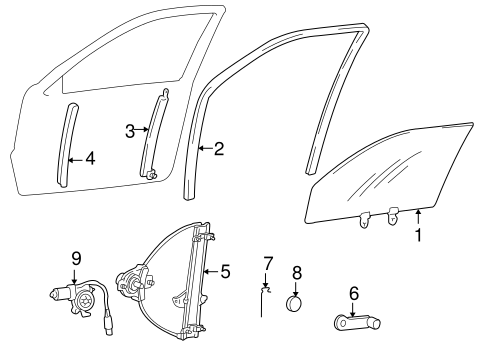 ELECTRICAL/REAR DOOR for 2005 Hyundai Accent #1