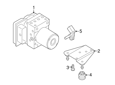 ABS Components for 2016 Audi Q5 #0