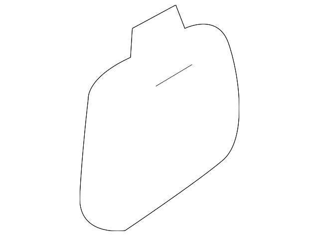 8A8Z-74672A40-A FRONT TRIM CAP, RIGHT