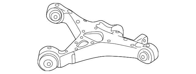 XR848941 Деталь LOWER CNTRL ARM, LEFT