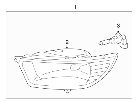 ELECTRICAL/FOG LAMPS for 2005 Toyota Camry #1