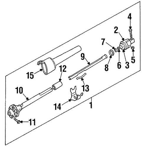C2500 Pickup LOWER COMPONENTS 2