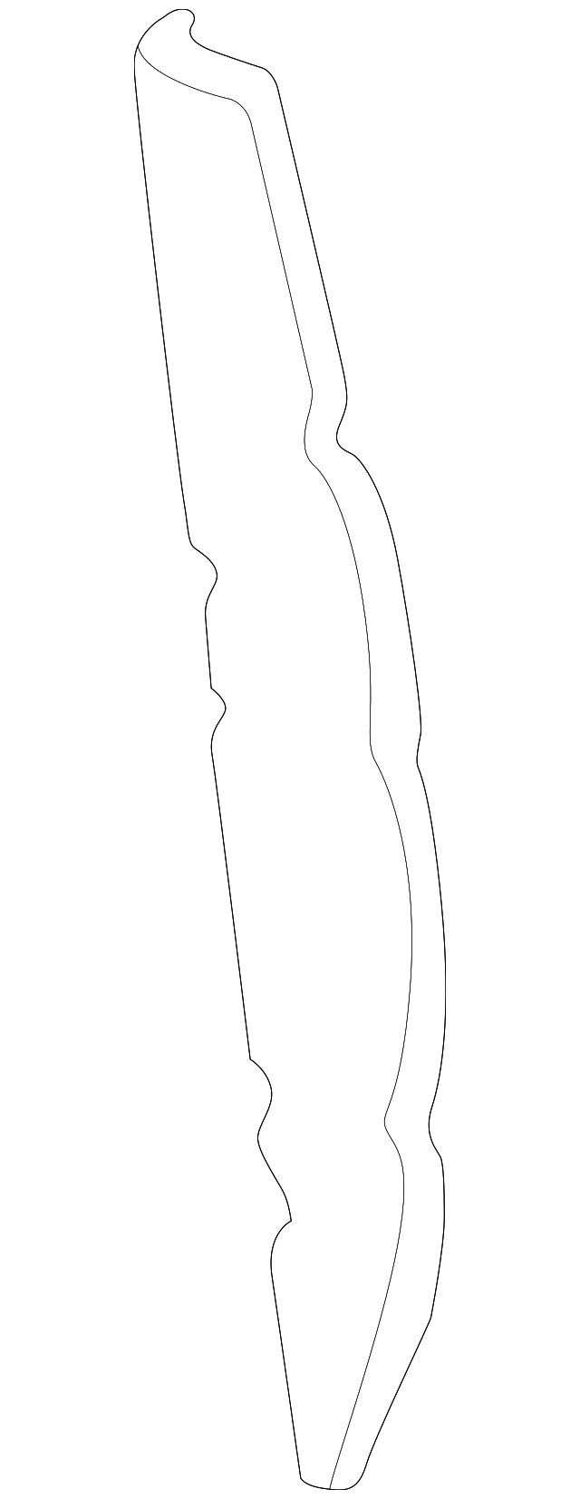 2C5Z16071AA Деталь INSULATOR PAD, LEFT
