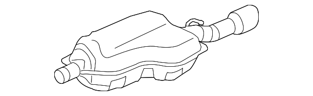 15297091 Деталь MUFFLER