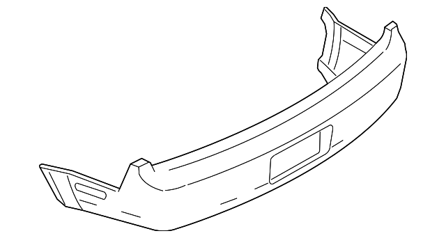 5R3Z-17K835-AAA Деталь BUMPER COVER