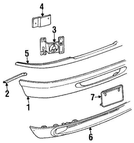 Mountaineer BUMPER & COMPONENTS - FRONT