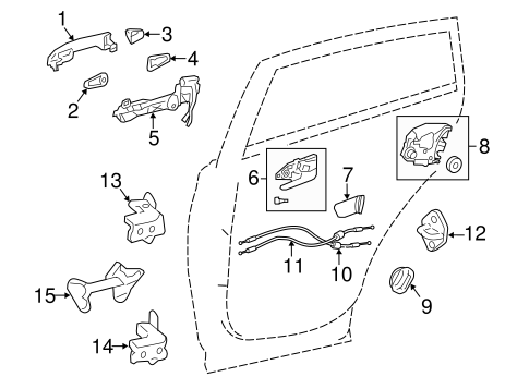 ELECTRICAL/REAR DOOR for 2015 Toyota RAV4 #2