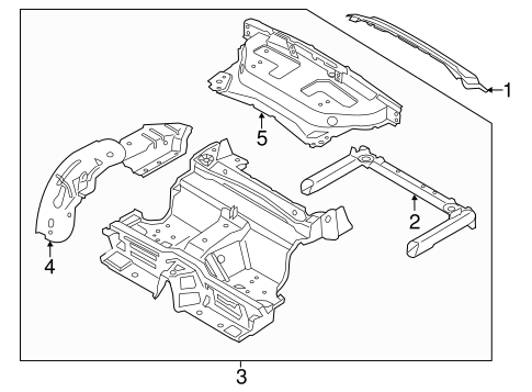 911 REAR BODY & FLOOR