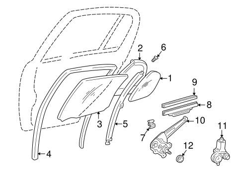 ELECTRICAL/REAR DOOR for 2003 Toyota Echo #3