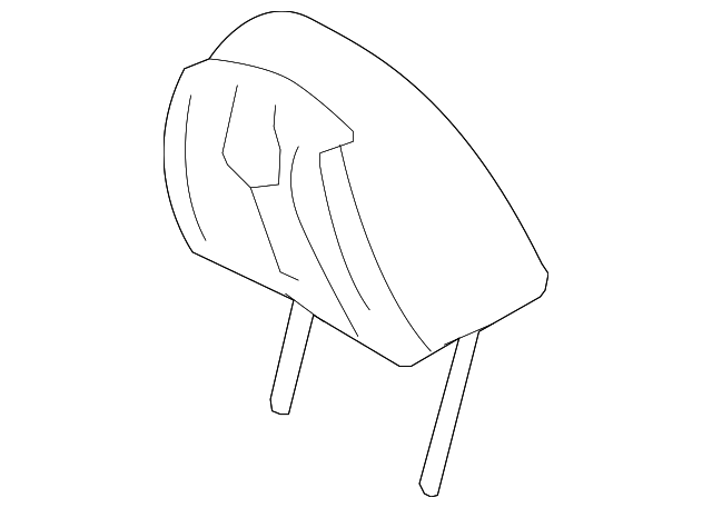 AG1Z-54610A60-B Деталь HEADREST, LEFT