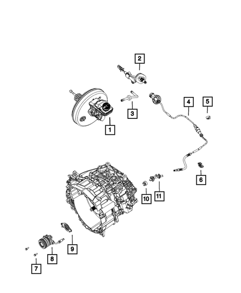 Clutch Controls for 2015 Jeep Renegade #0