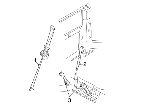 Freestar REAR SEAT BELTS