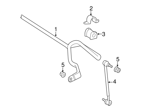 FRONT SUSPENSION/STABILIZER BAR & COMPONENTS for 2013 Toyota Camry #1