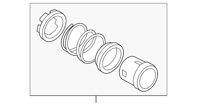 JLM21560 Деталь REVERSE SENSOR RETAINER