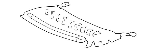 1W6Z7646668AAC Деталь PACKAGE TRAY