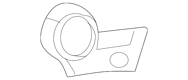 4W6Z-7650505-AAA Деталь COVER, LEFT