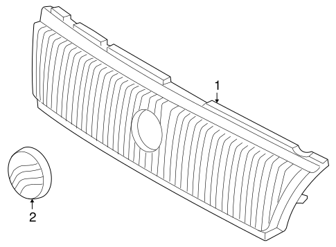 Mariner GRILLE & COMPONENTS