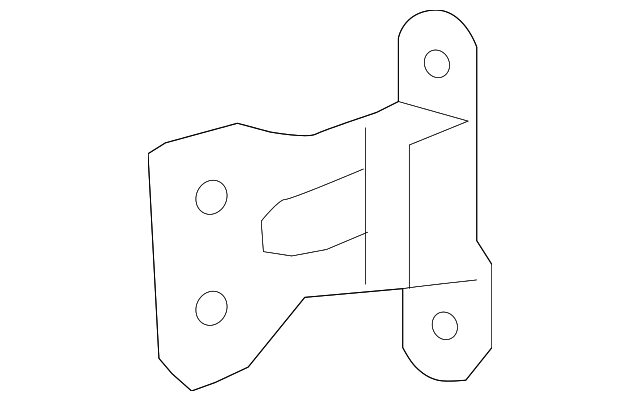 92184882 Деталь UPPER HINGE, RIGHT