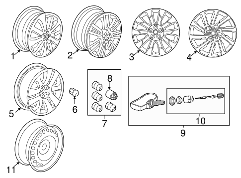 Wheels for 2014 Land Rover LR2 #1