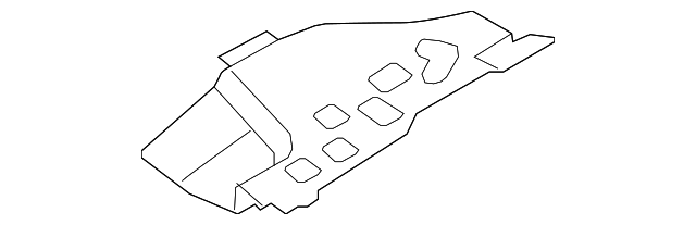 13137843 Деталь LOWER INSULATOR, RIGHT