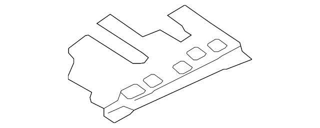 93357955 Деталь LOWER INSULATOR, LEFT