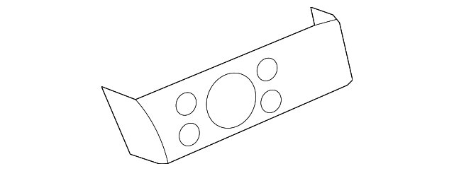 13149333 Деталь TRIM MOLDING, LEFT